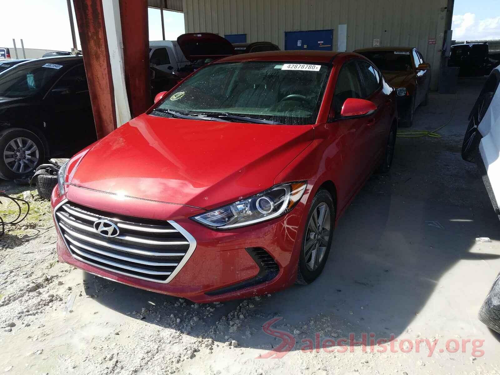 5NPD84LF7JH305002 2018 HYUNDAI ELANTRA