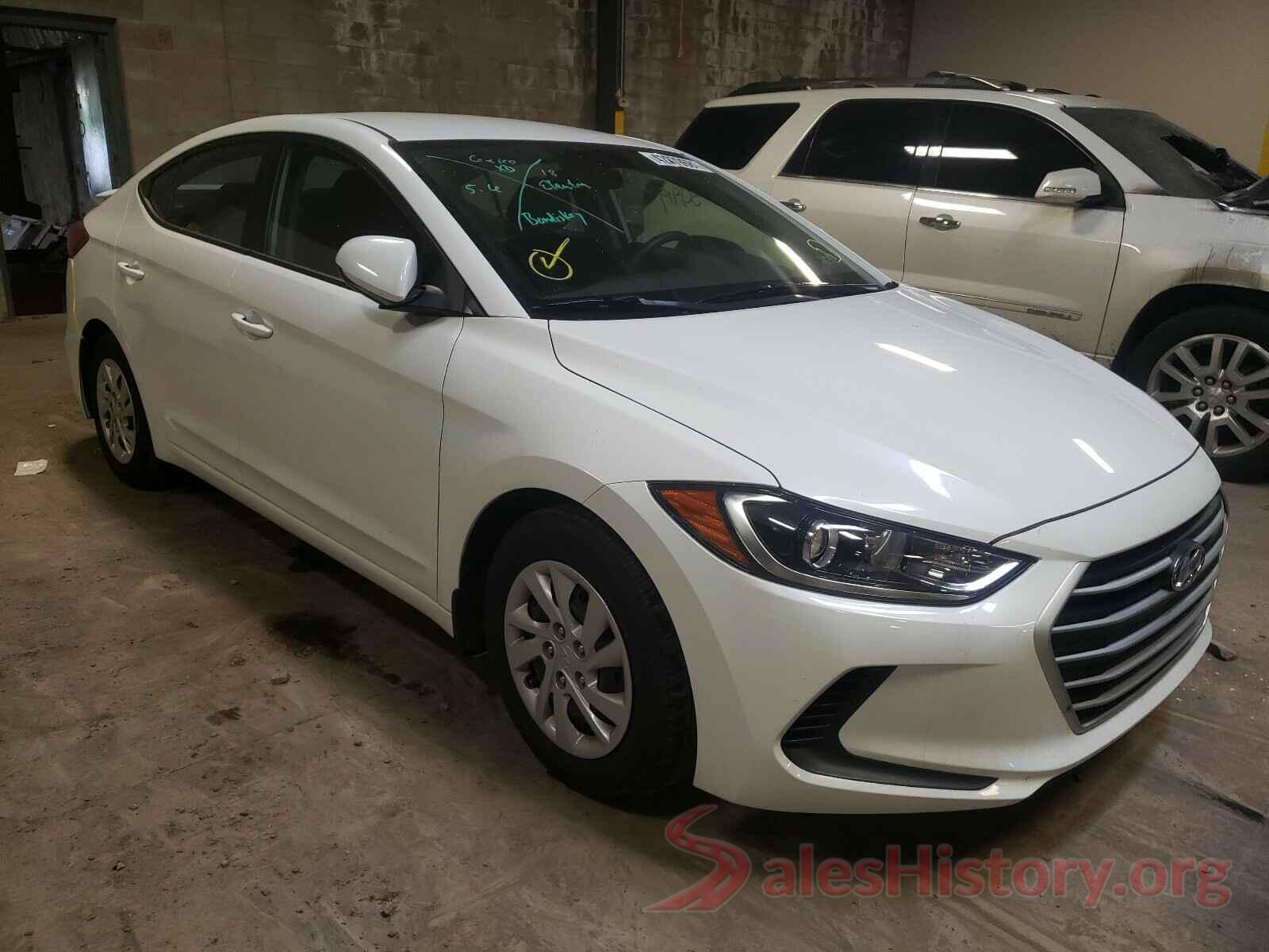 5NPD74LF4JH348635 2018 HYUNDAI ELANTRA