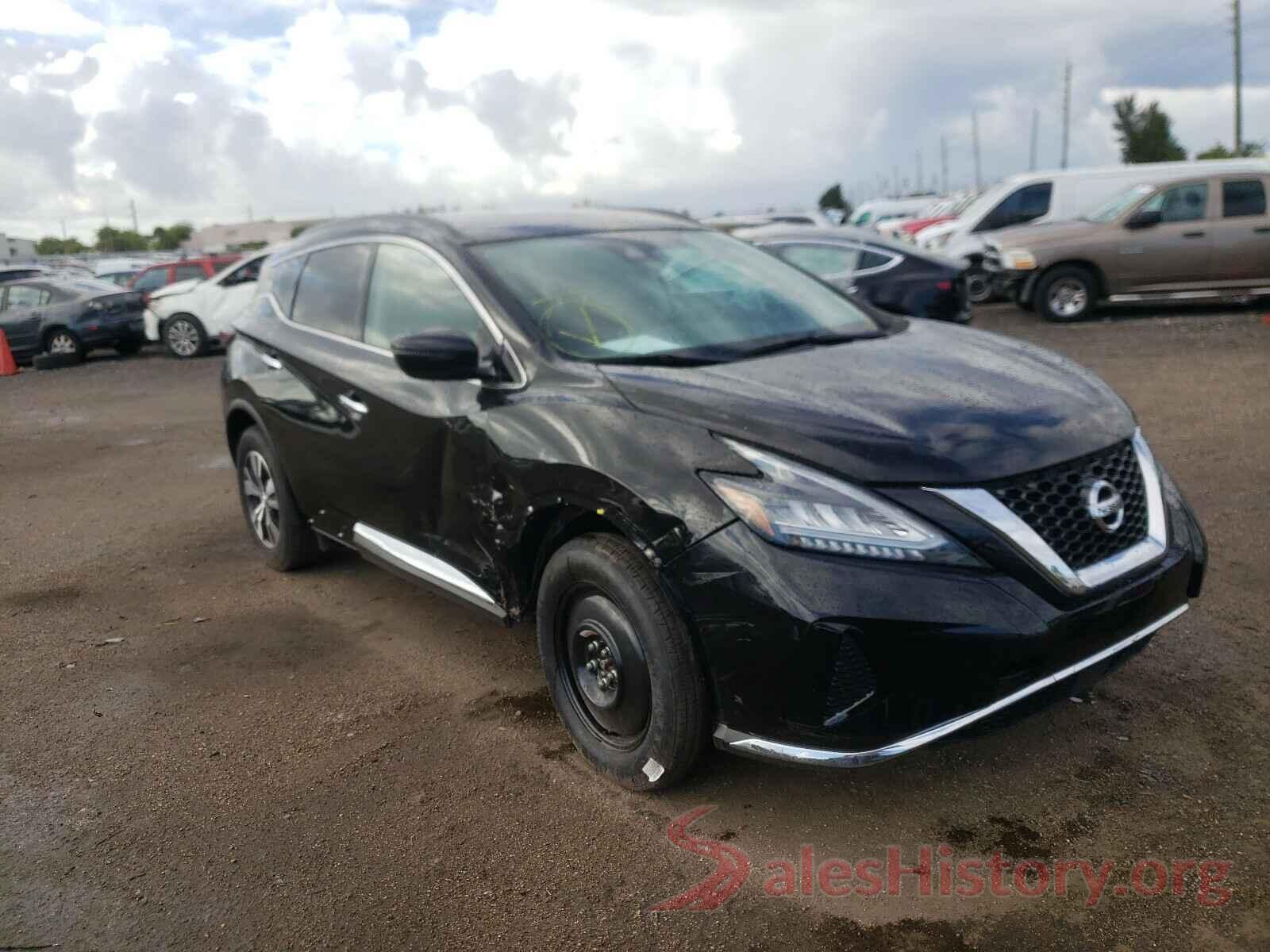 5N1AZ2BJXLN142371 2020 NISSAN MURANO