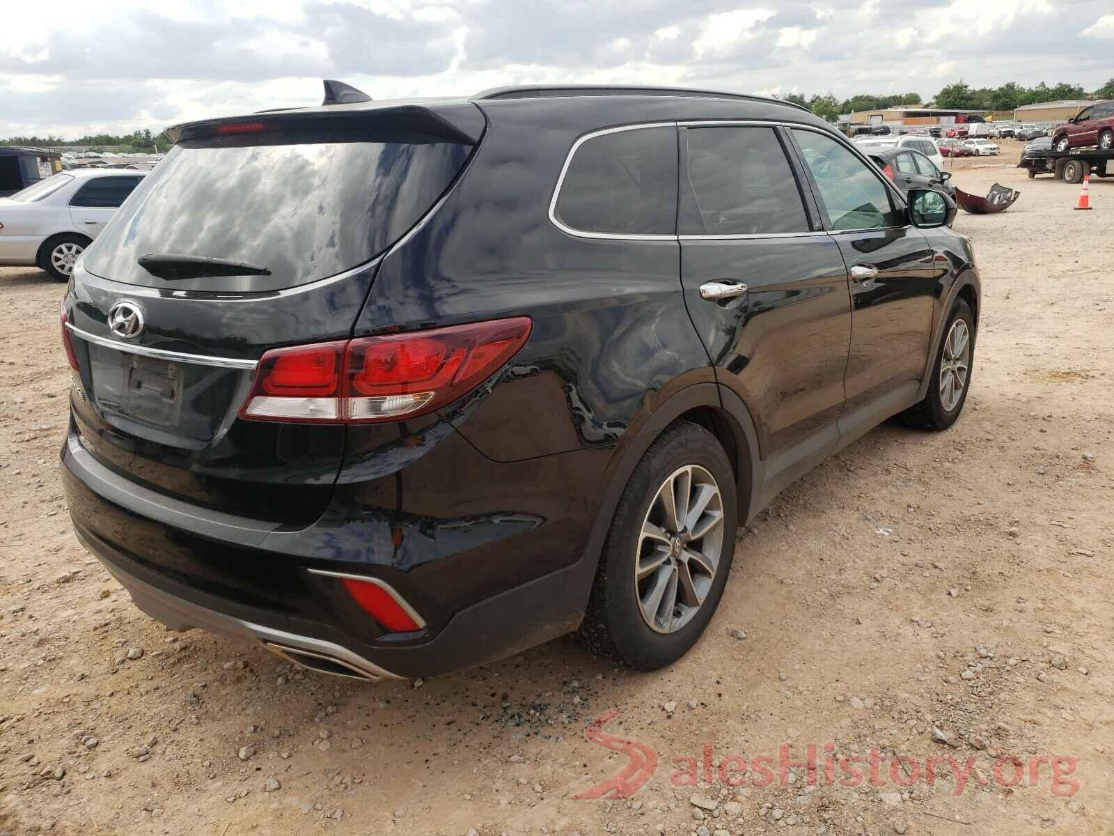 KM8SM4HF4HU255554 2017 HYUNDAI SANTA FE