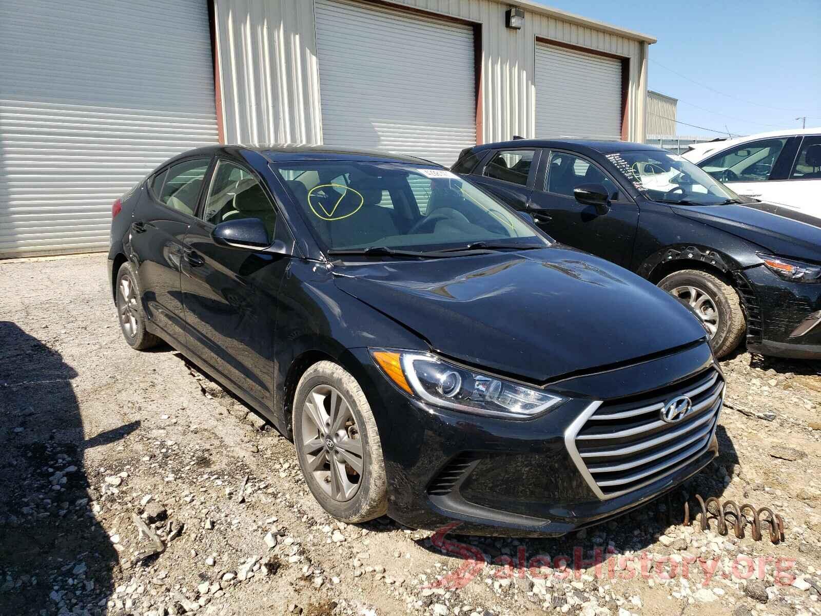 5NPD84LF6HH001251 2017 HYUNDAI ELANTRA