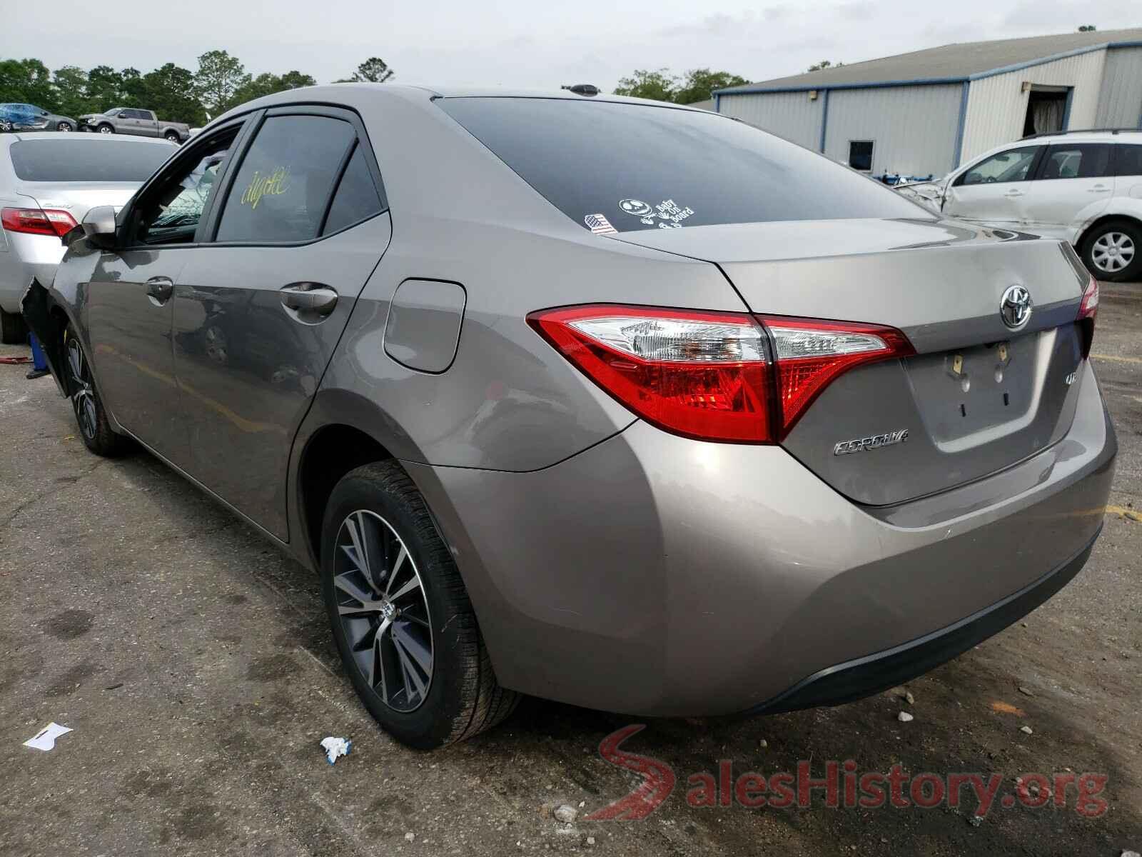 2T1BURHE3GC688450 2016 TOYOTA COROLLA