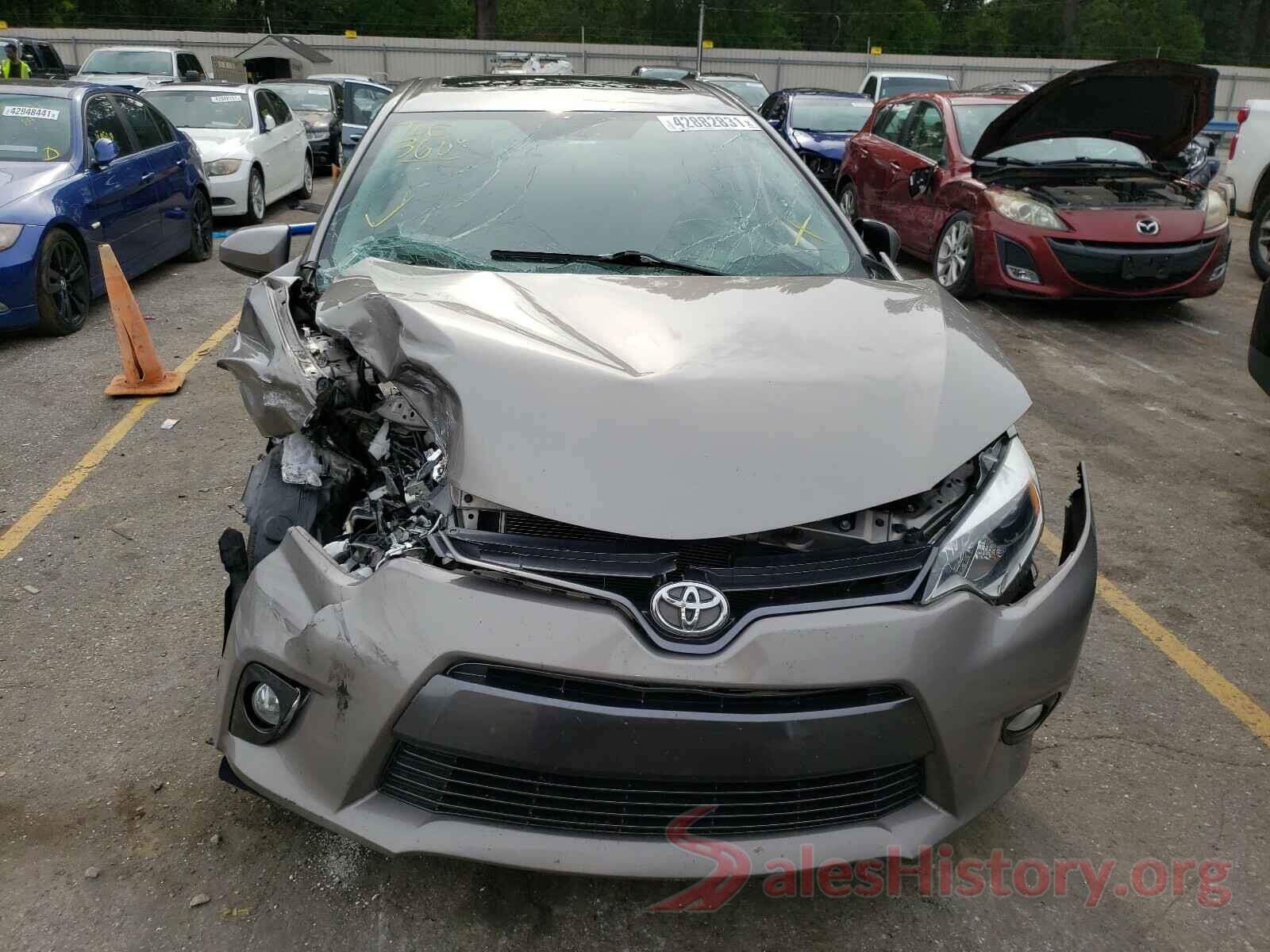 2T1BURHE3GC688450 2016 TOYOTA COROLLA