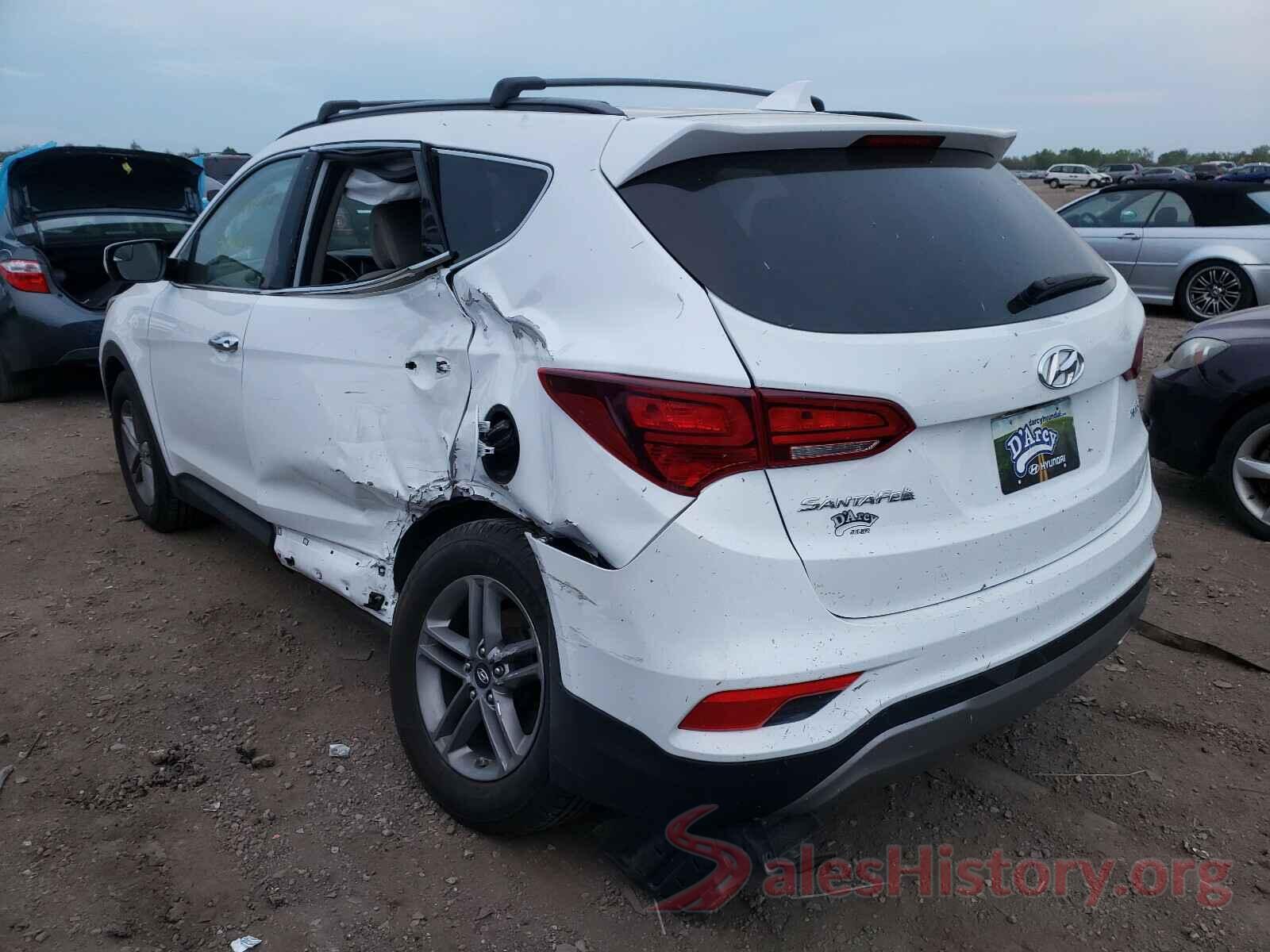 5XYZU3LBXHG381260 2017 HYUNDAI SANTA FE