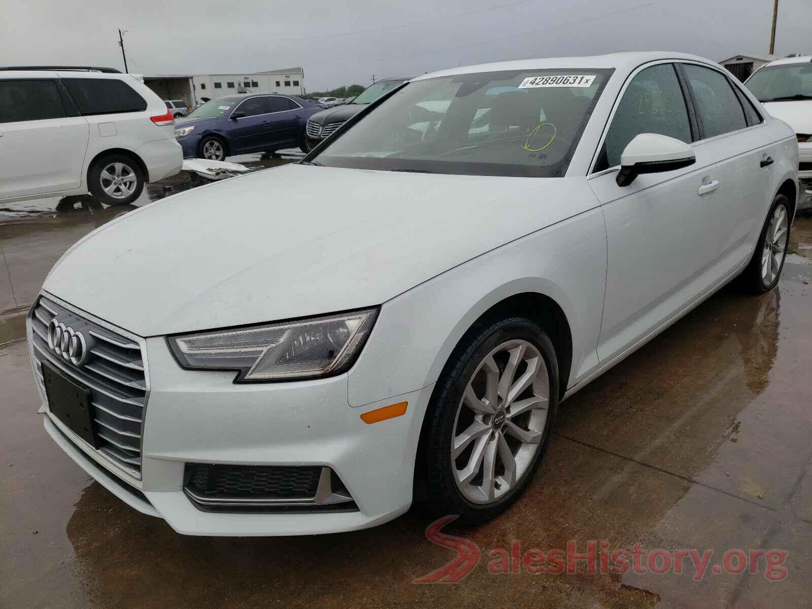 WAUGMAF42KN001107 2019 AUDI A4