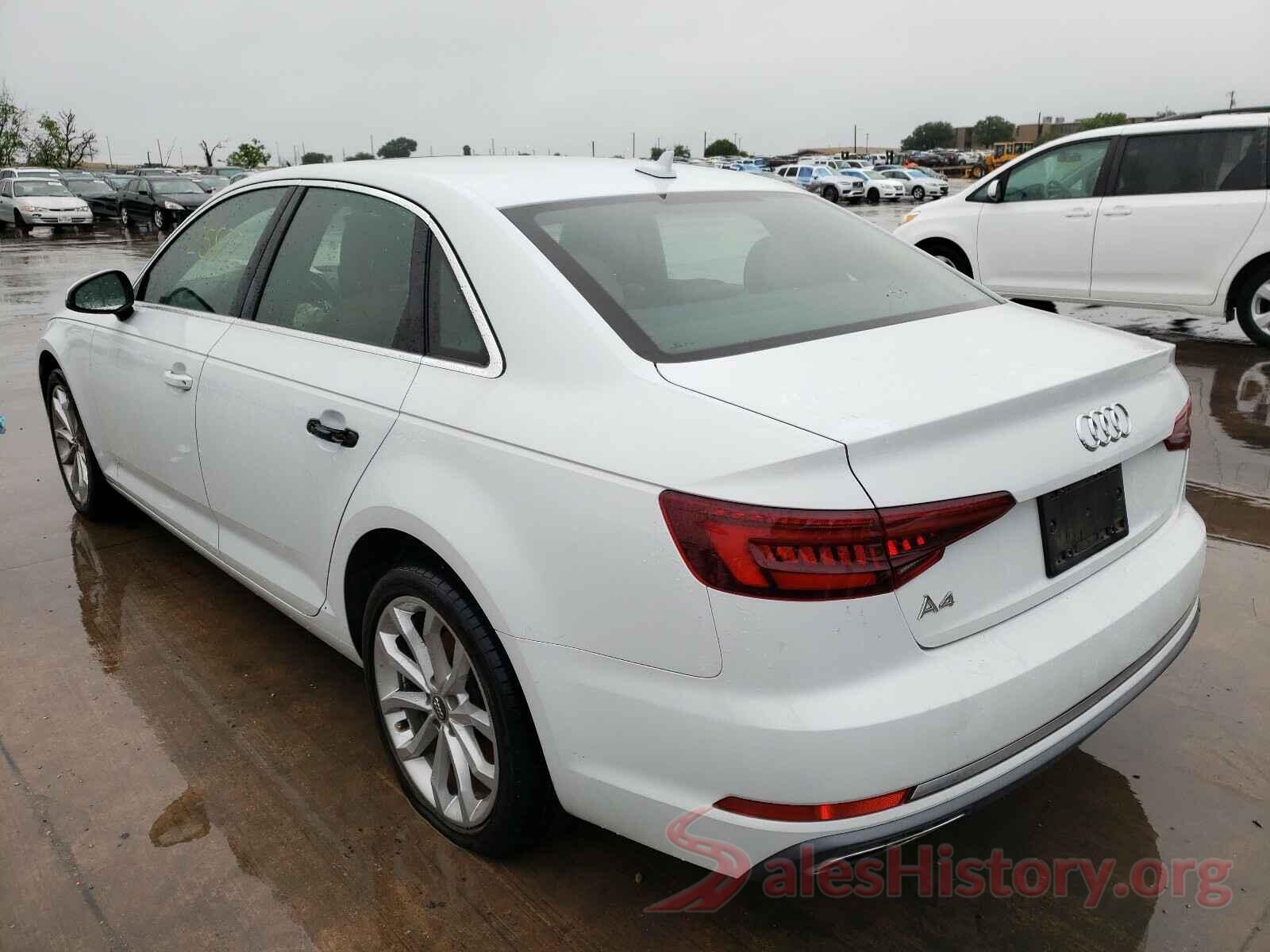 WAUGMAF42KN001107 2019 AUDI A4