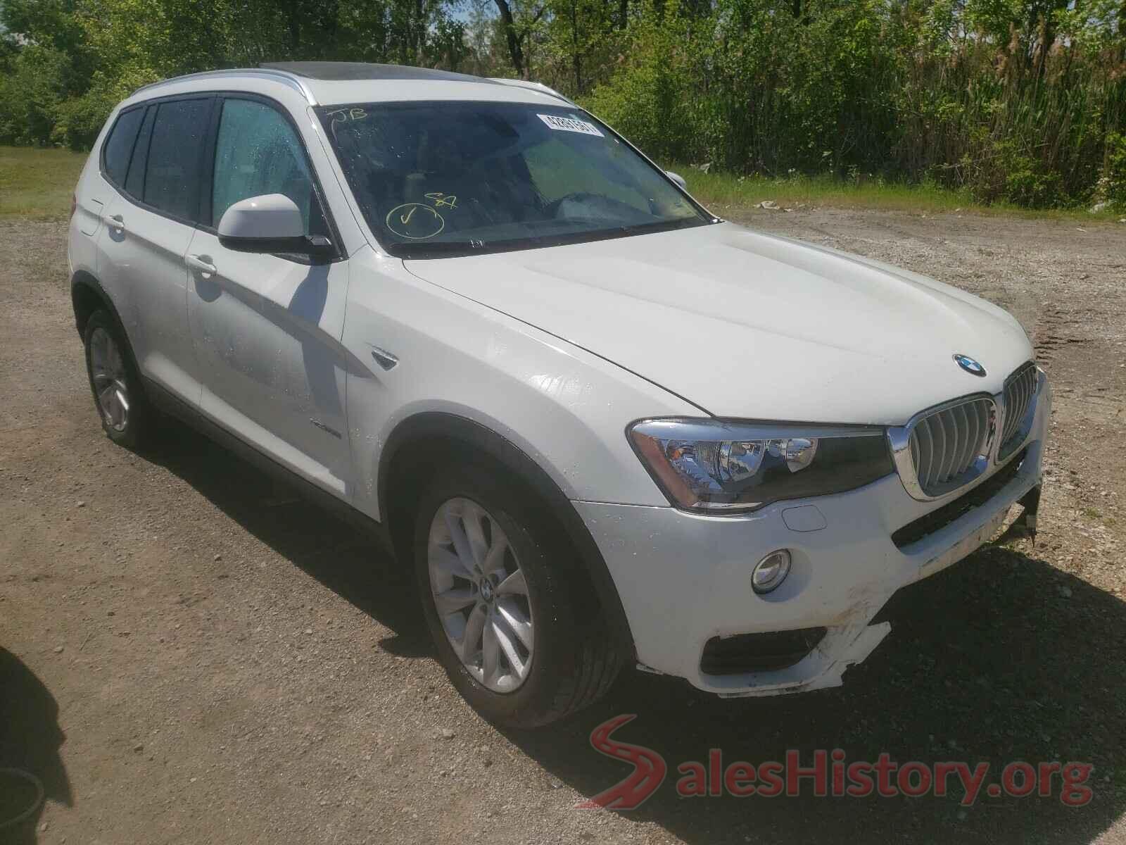 5UXWX9C33H0T24344 2017 BMW X3