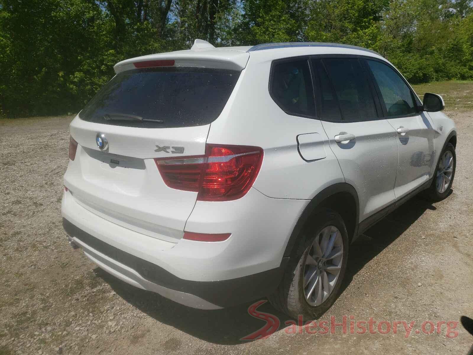 5UXWX9C33H0T24344 2017 BMW X3