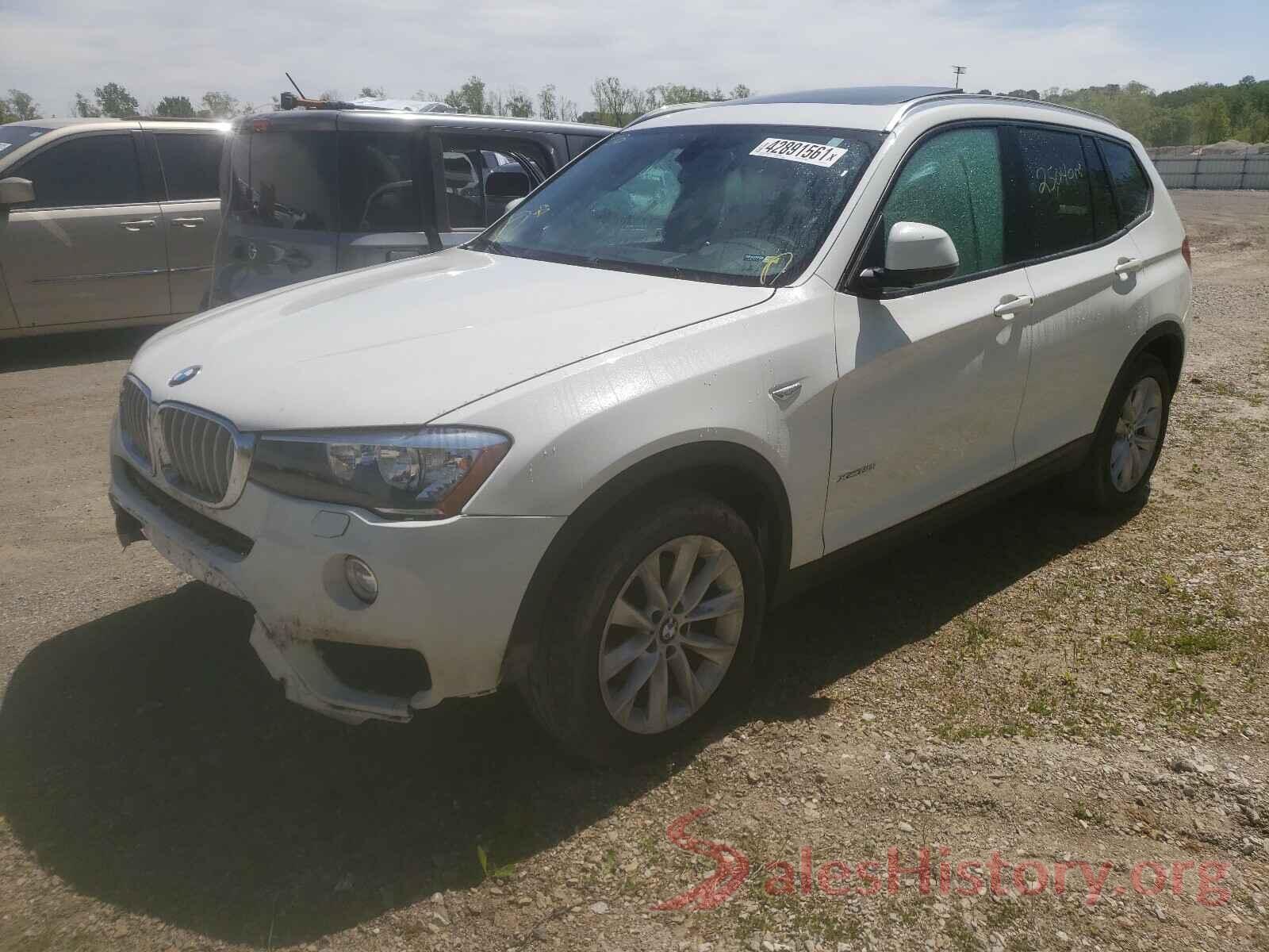 5UXWX9C33H0T24344 2017 BMW X3