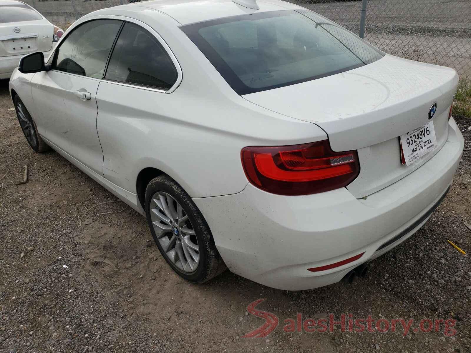 WBA1F9C54GV545272 2016 BMW 2 SERIES