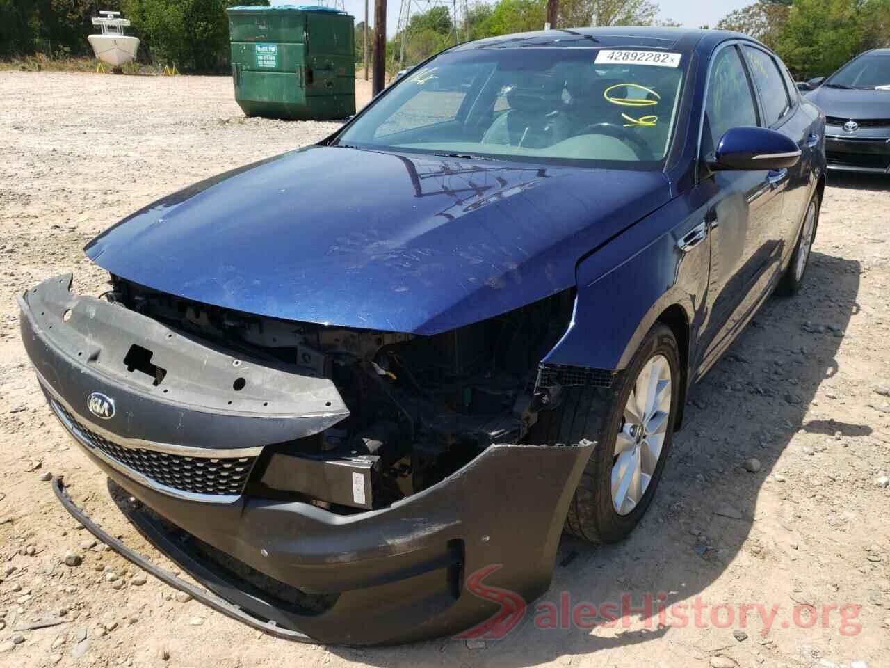 5XXGU4L31GG119216 2016 KIA OPTIMA