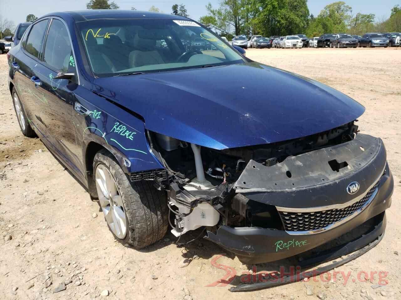 5XXGU4L31GG119216 2016 KIA OPTIMA