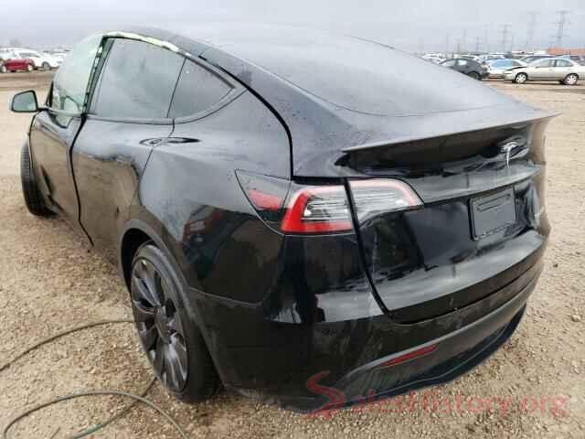 7SAYGDEF5NF366325 2022 TESLA MODEL Y