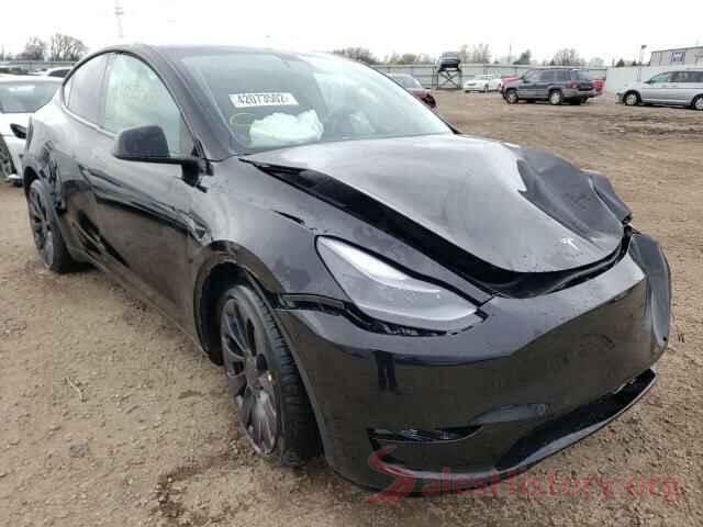 7SAYGDEF5NF366325 2022 TESLA MODEL Y