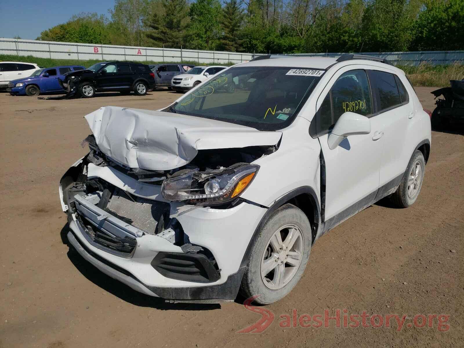 3GNCJLSB1HL281287 2017 CHEVROLET TRAX