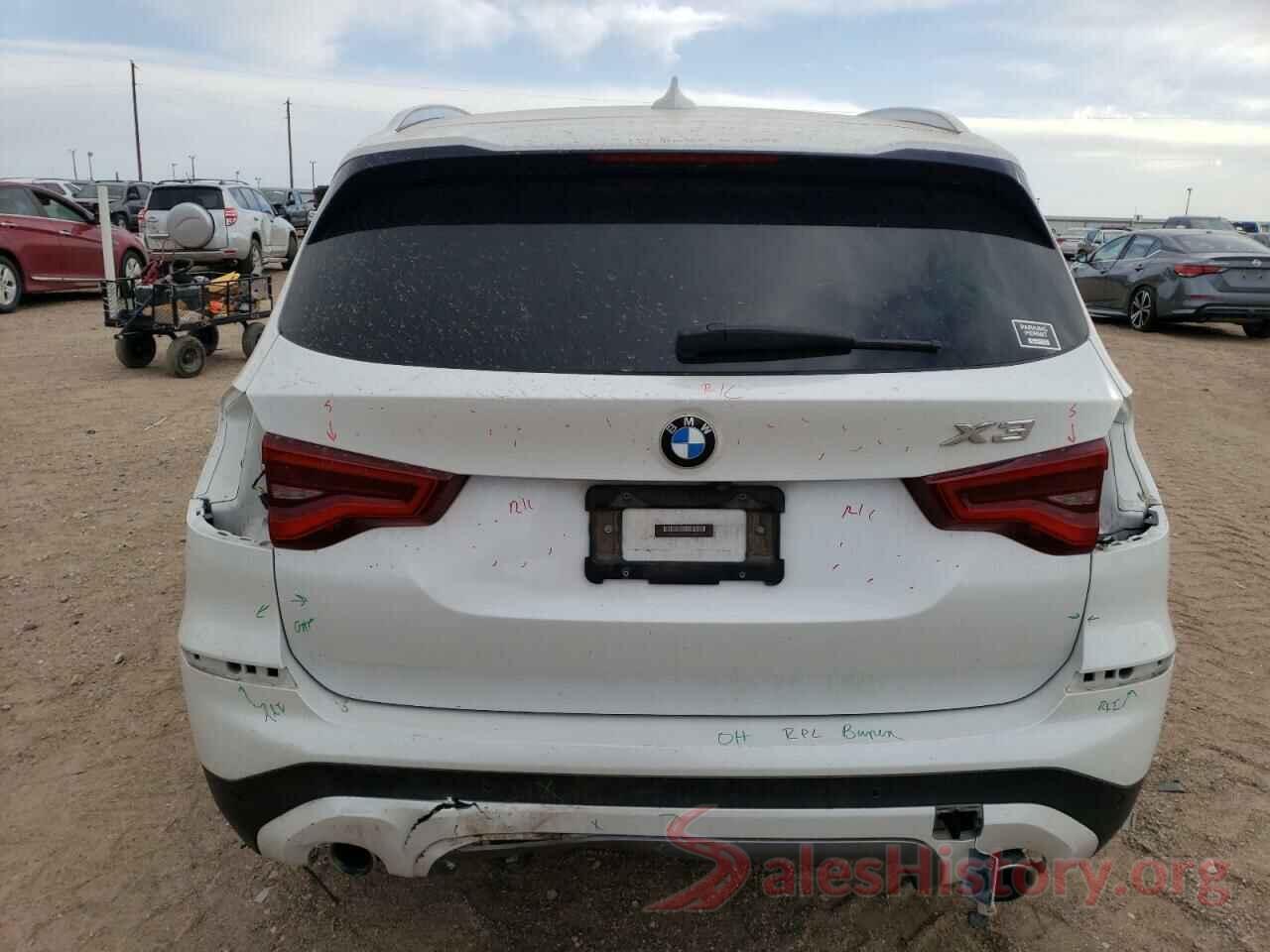 5UXTR9C58JLD58592 2018 BMW X3