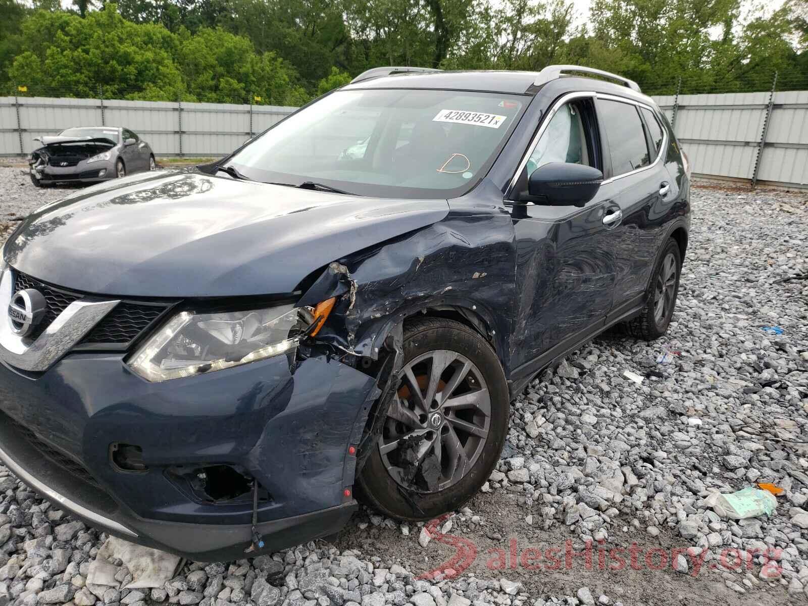 5N1AT2MT6GC786810 2016 NISSAN ROGUE