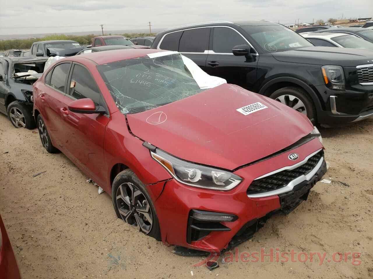 3KPF24AD7KE125858 2019 KIA FORTE