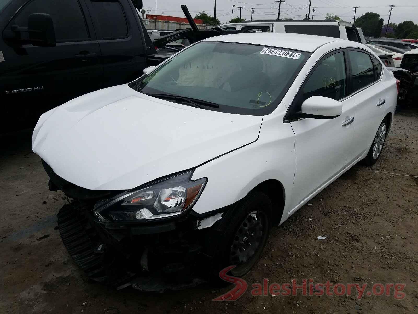 3N1AB7AP3KY345215 2019 NISSAN SENTRA