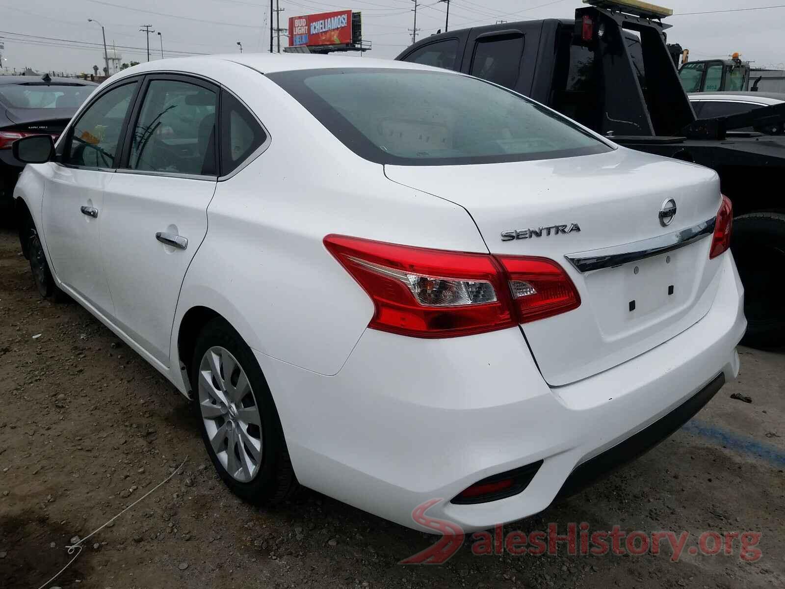 3N1AB7AP3KY345215 2019 NISSAN SENTRA