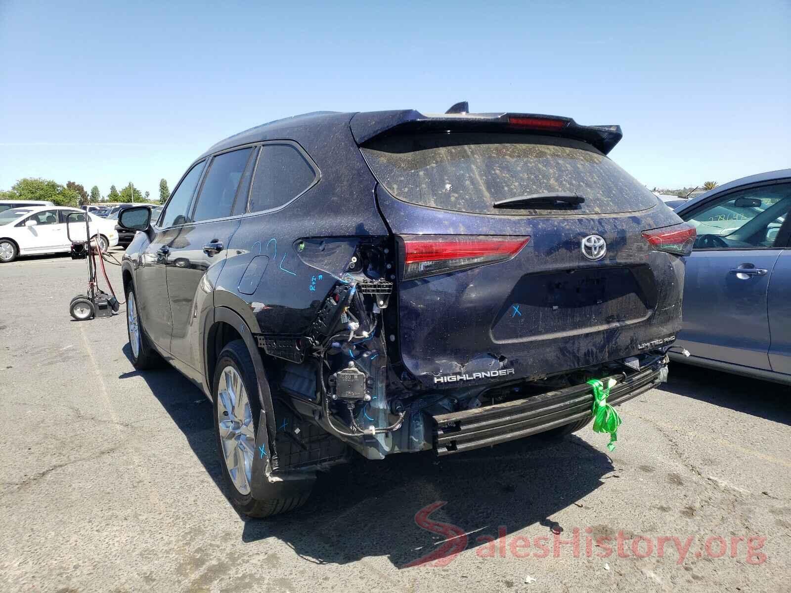 5TDDZRBH9LS009683 2020 TOYOTA HIGHLANDER