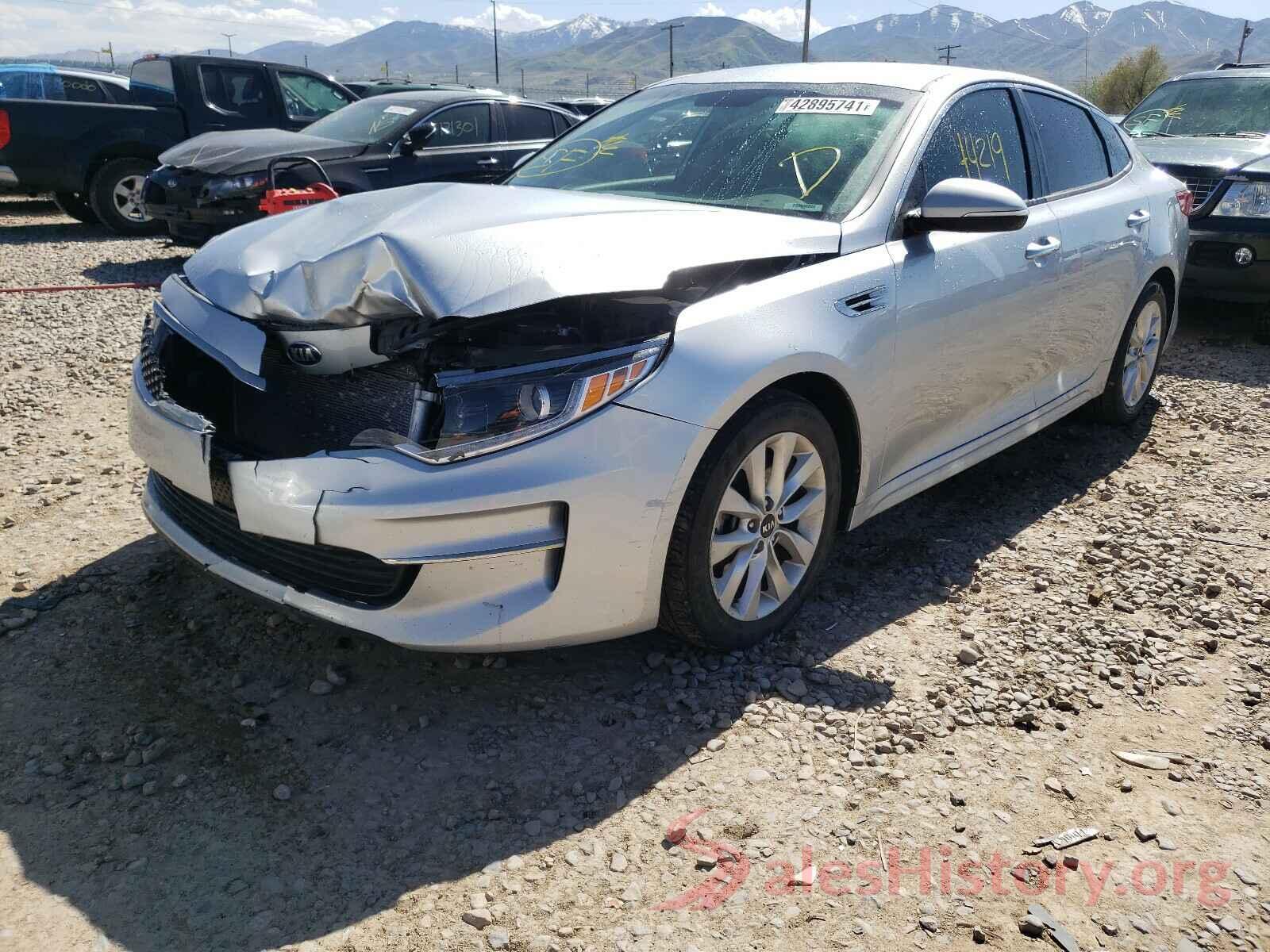 5XXGU4L35GG078122 2016 KIA OPTIMA