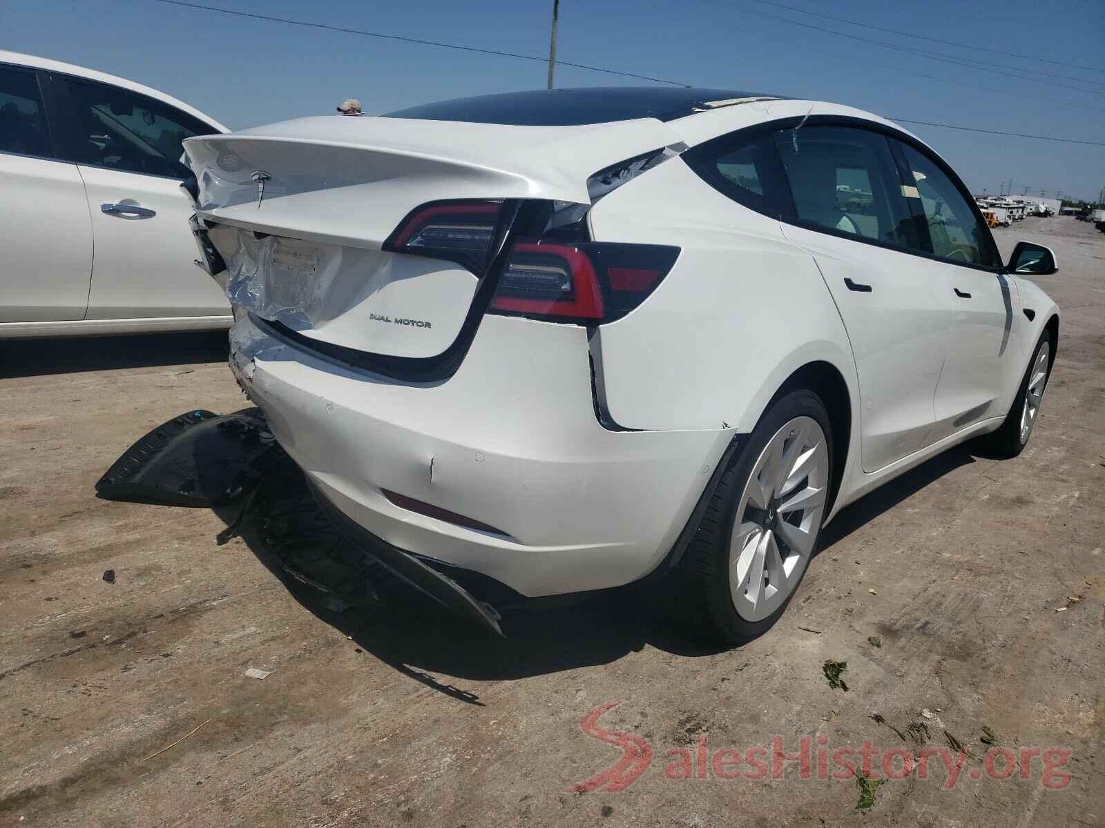 5YJ3E1EB3MF860528 2021 TESLA MODEL 3