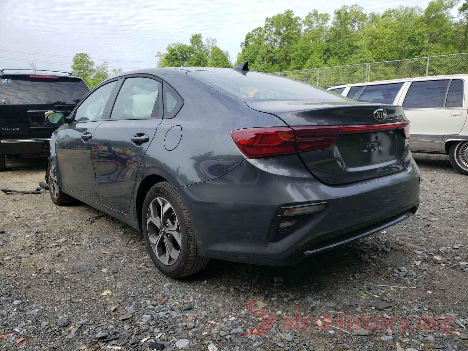 3KPF24AD6LE205167 2020 KIA FORTE