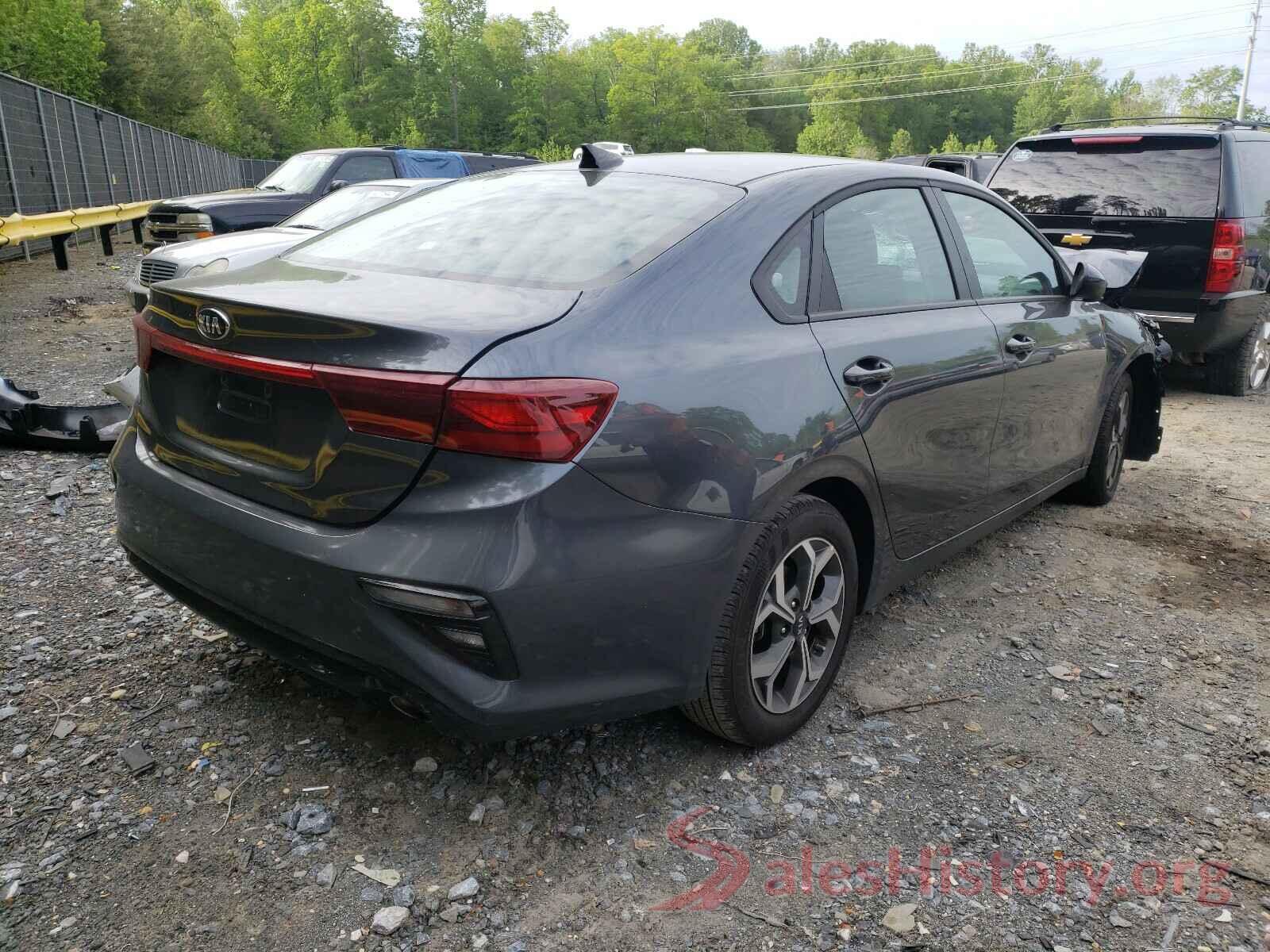 3KPF24AD6LE205167 2020 KIA FORTE