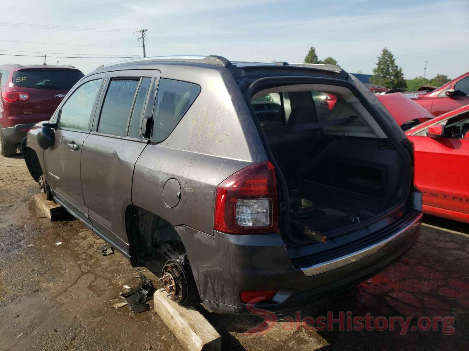 1C4NJCEB0HD184942 2017 JEEP COMPASS