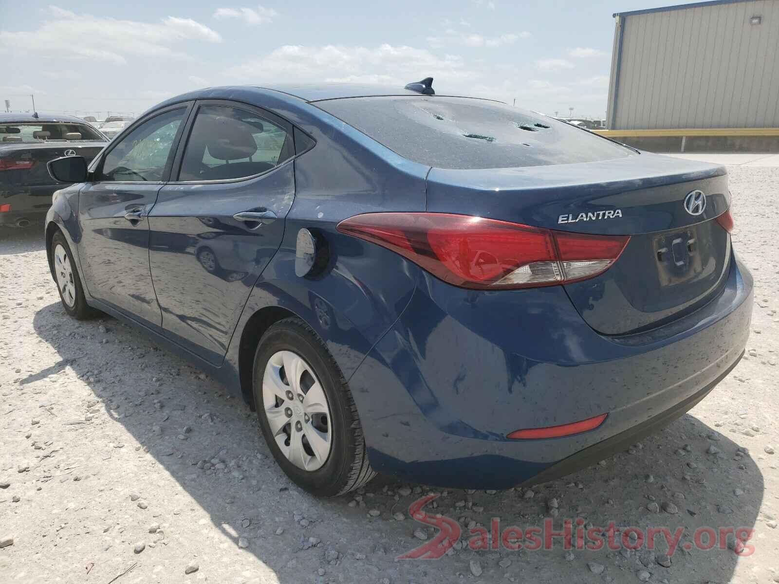 KMHDH4AE4GU655868 2016 HYUNDAI ELANTRA