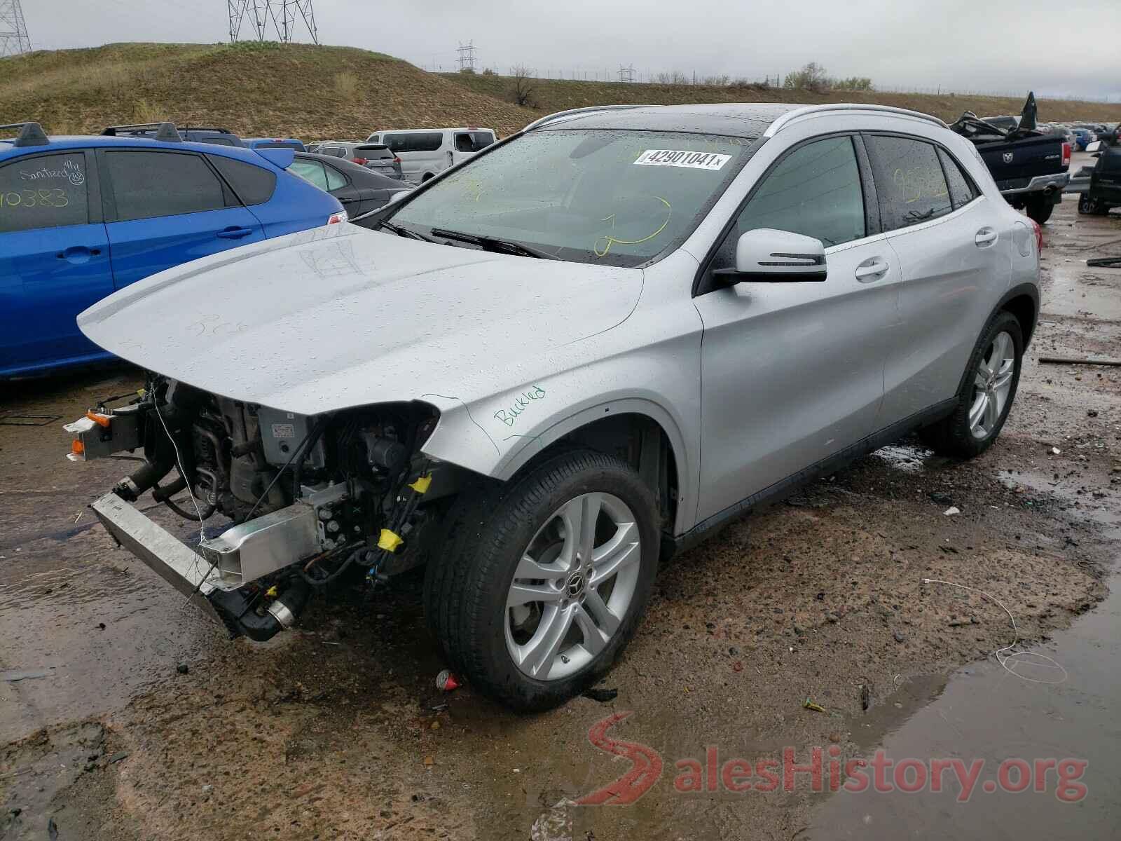 WDCTG4GB3KJ581413 2019 MERCEDES-BENZ GLA-CLASS