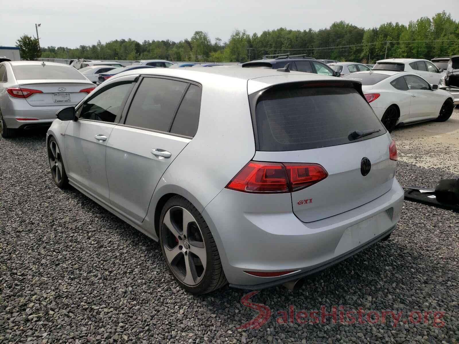 3VW547AU8GM008453 2016 VOLKSWAGEN GTI