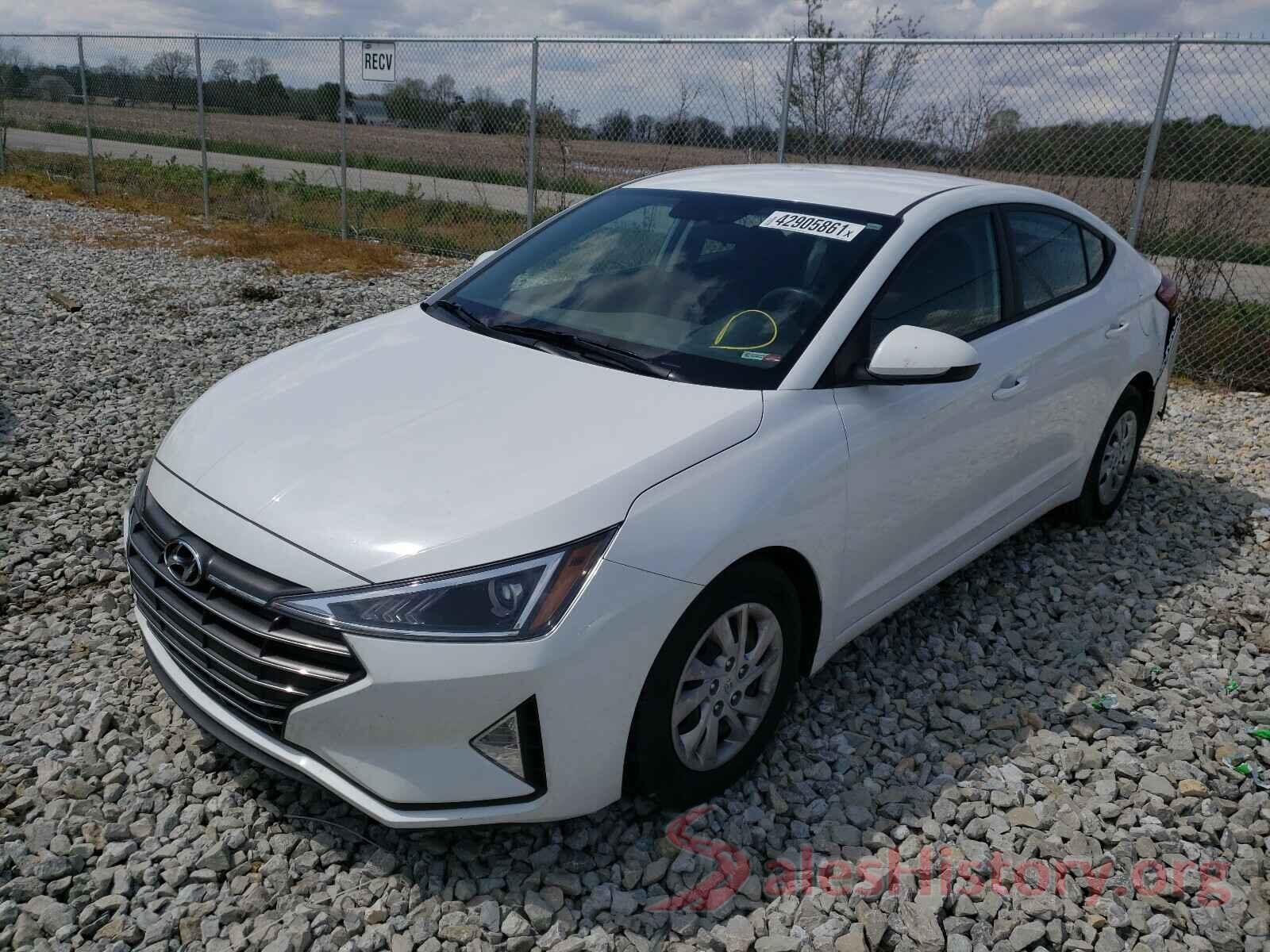 5NPD74LF2KH405092 2019 HYUNDAI ELANTRA