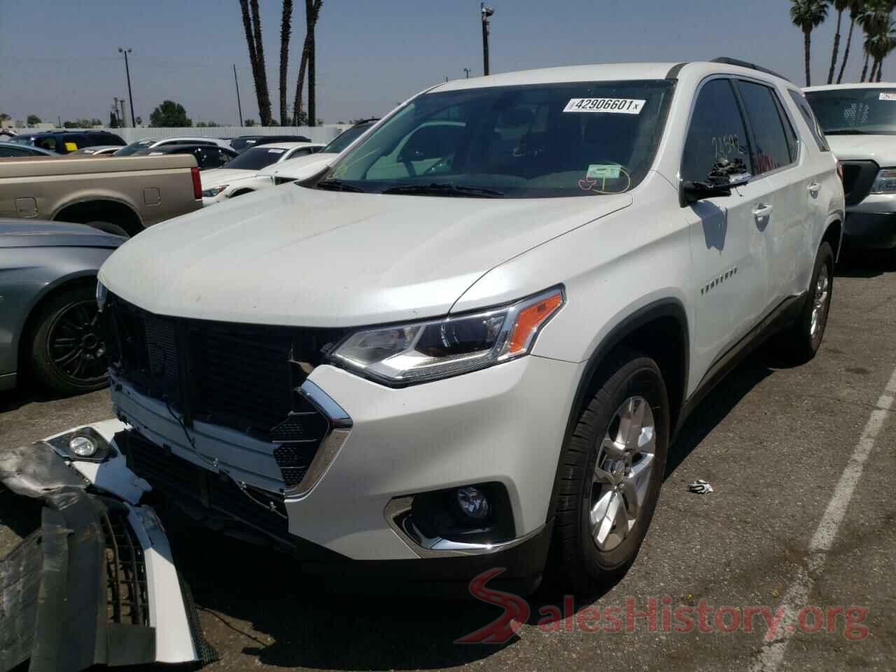 1GNERGKW2KJ209735 2019 CHEVROLET TRAVERSE