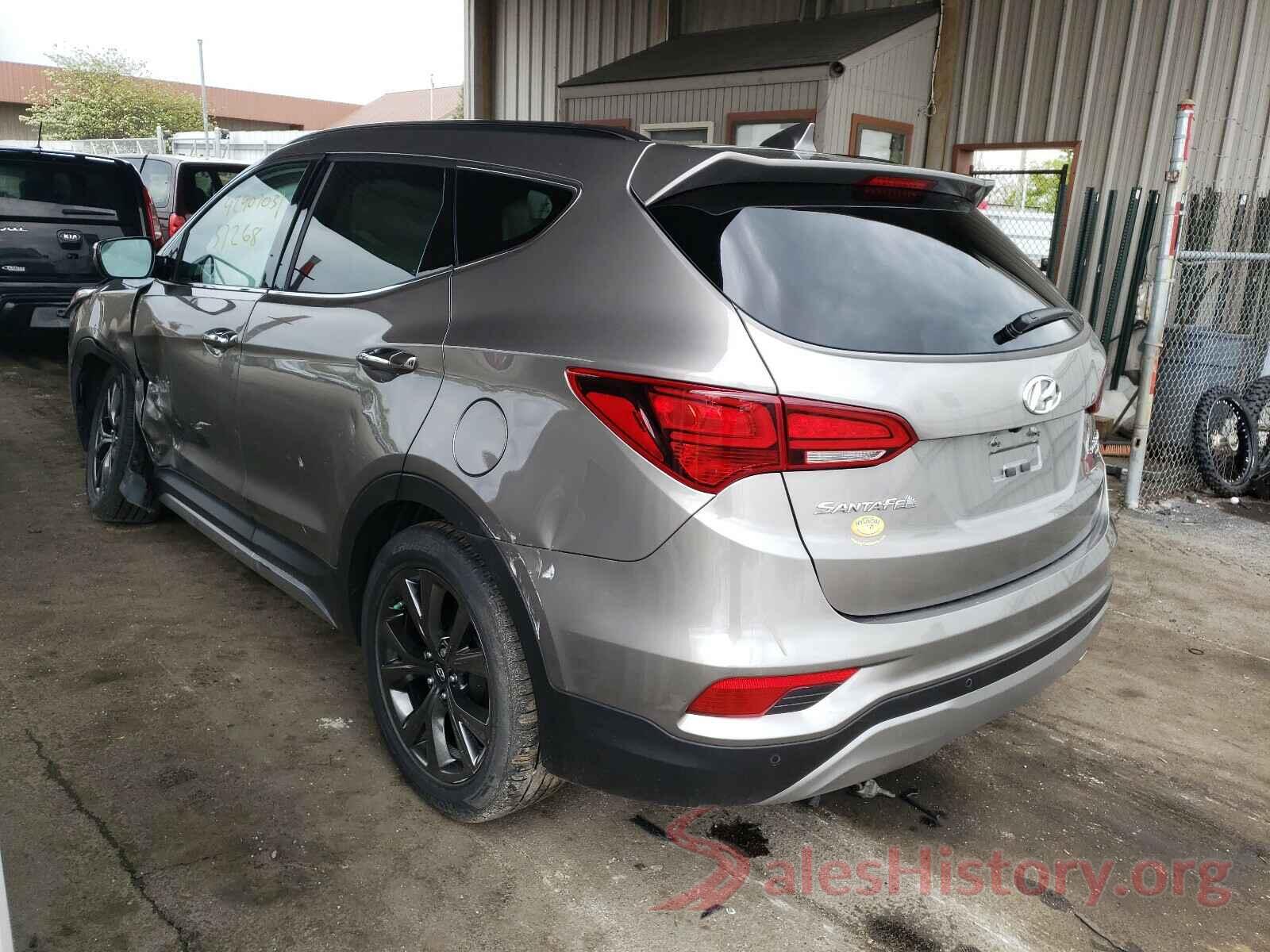 5XYZWDLA5HG394893 2017 HYUNDAI SANTA FE