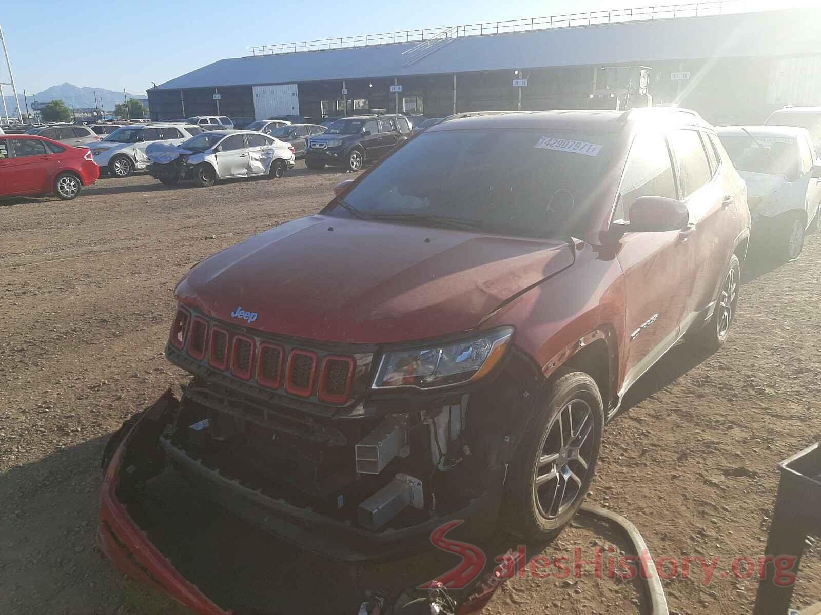 3C4NJCBB2JT488651 2018 JEEP COMPASS