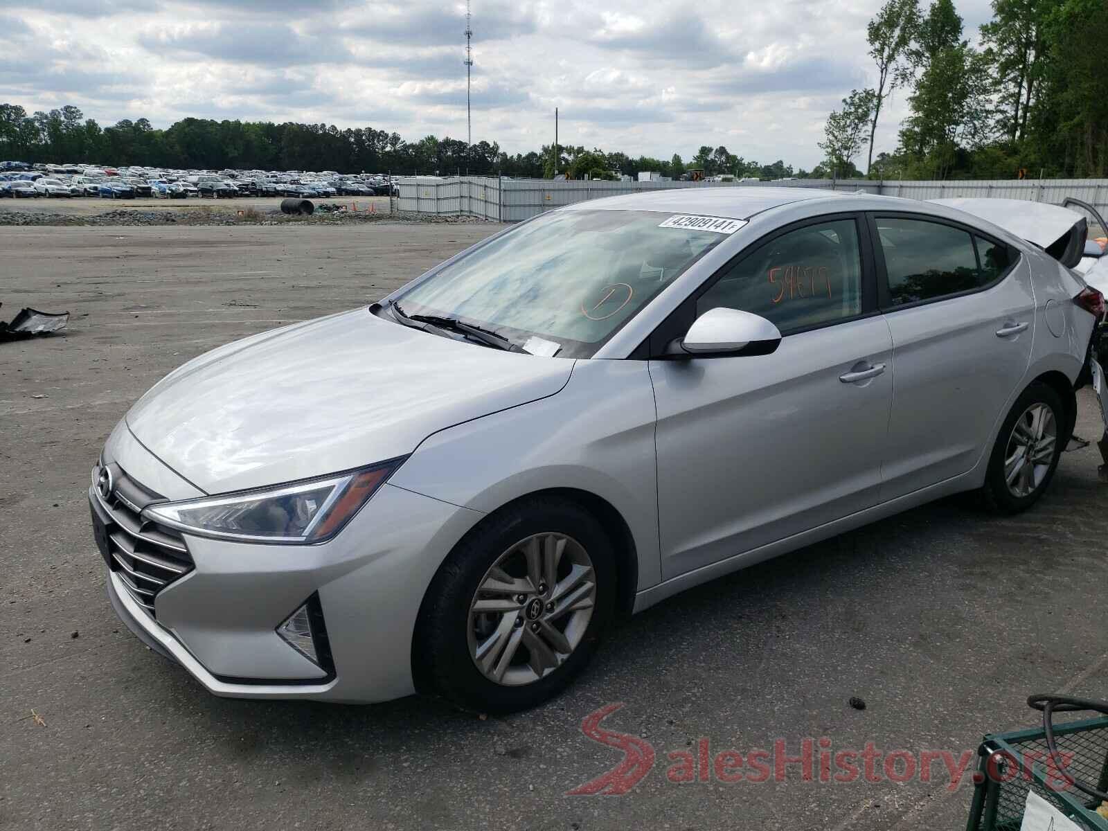 5NPD84LF8KH421665 2019 HYUNDAI ELANTRA