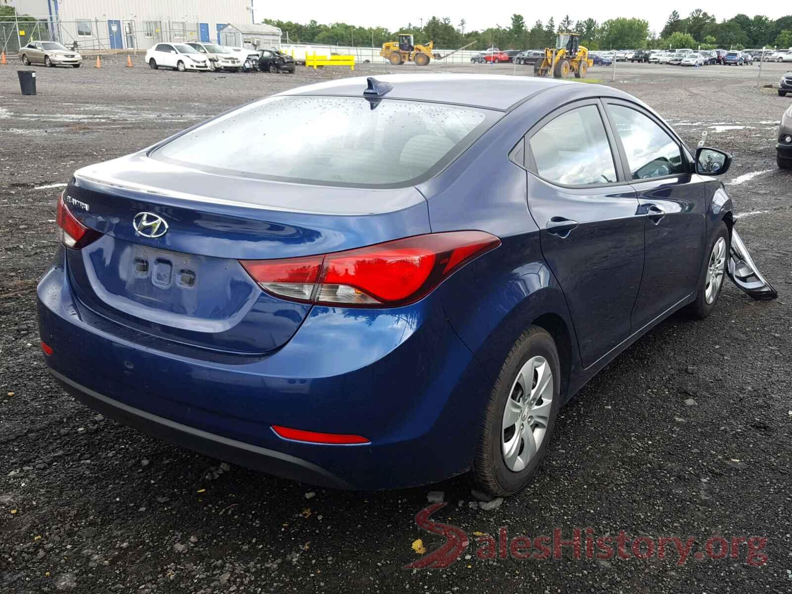 5NPDH4AE7GH735292 2016 HYUNDAI ELANTRA