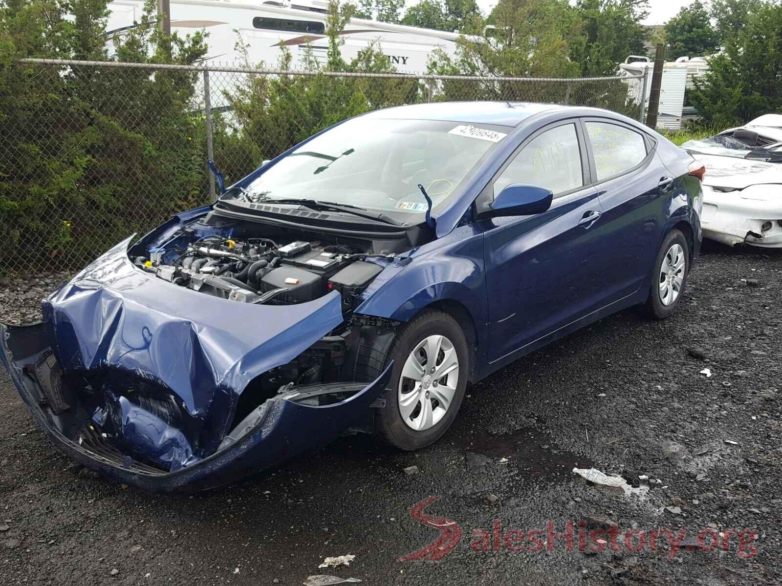 5NPDH4AE7GH735292 2016 HYUNDAI ELANTRA