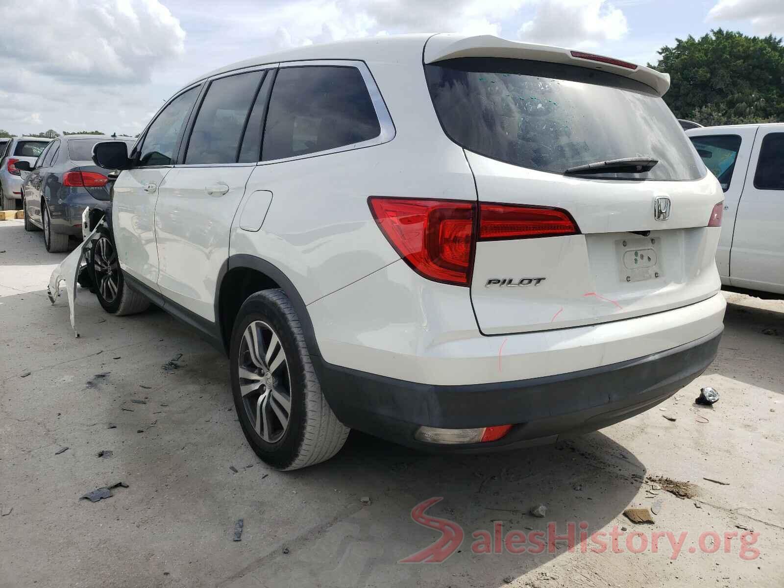 5FNYF5H57GB037041 2016 HONDA PILOT