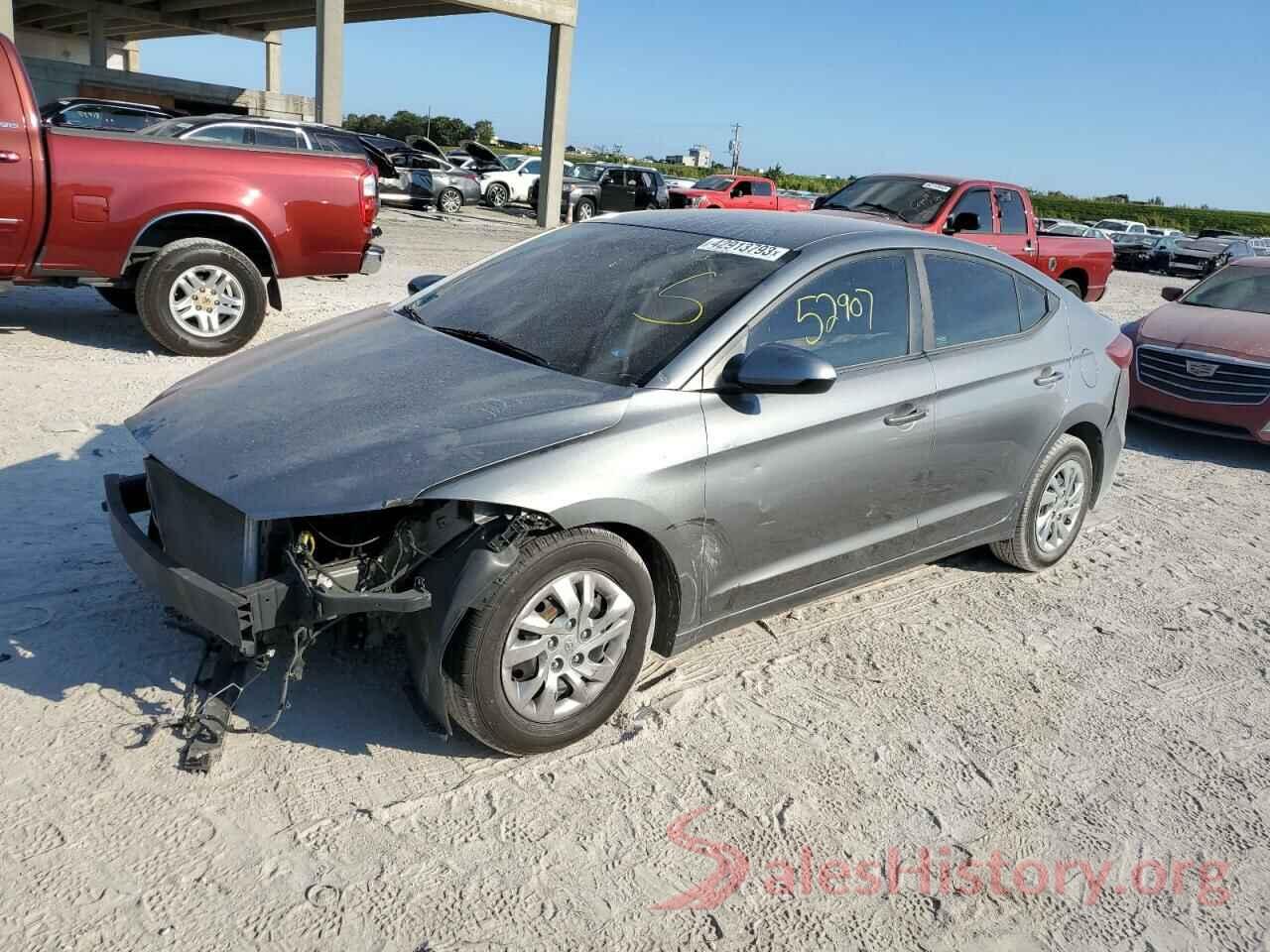 KMHD74LF9JU480985 2018 HYUNDAI ELANTRA