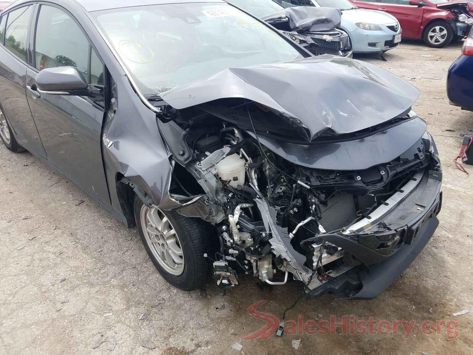 JTDKARFP8J3075088 2018 TOYOTA PRIUS