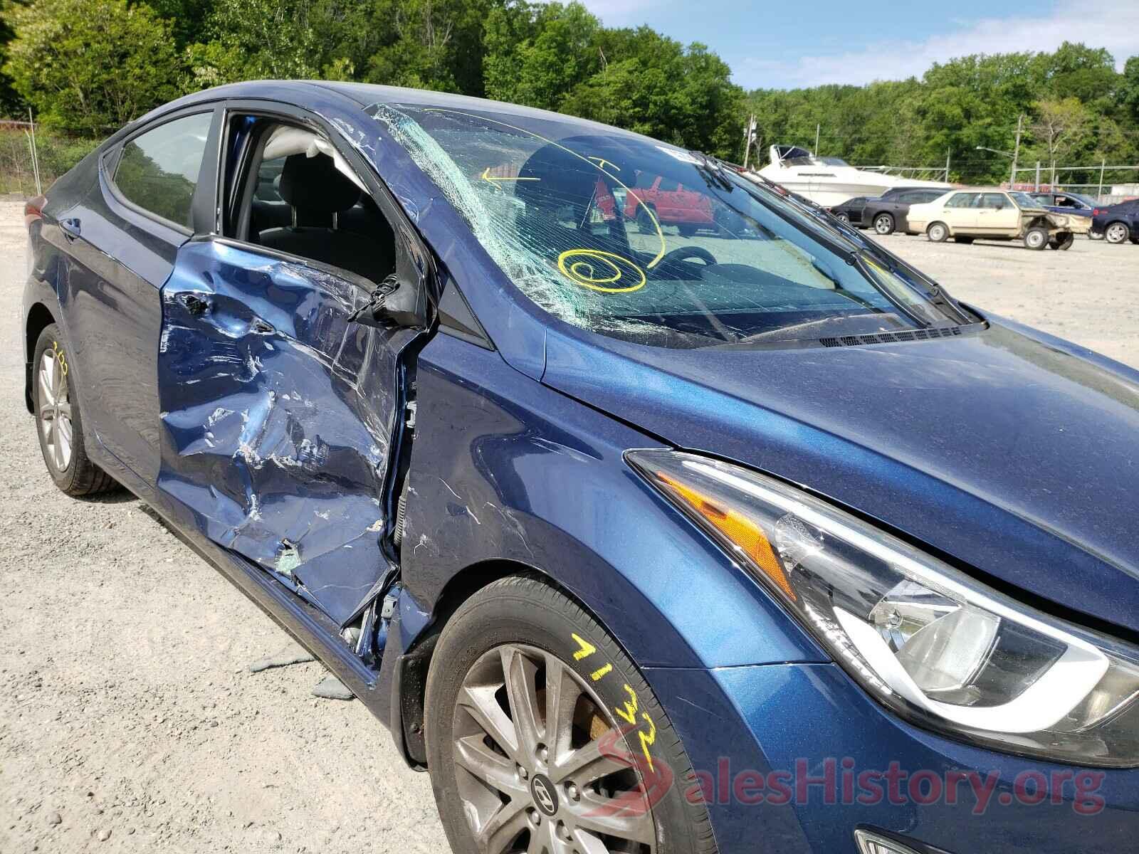 5NPDH4AE5GH723979 2016 HYUNDAI ELANTRA