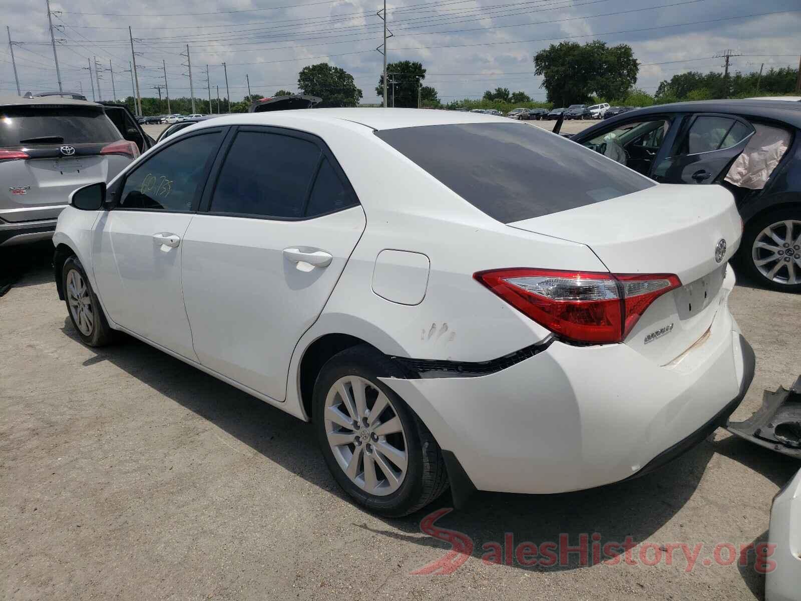 2T1BURHEXGC708001 2016 TOYOTA COROLLA