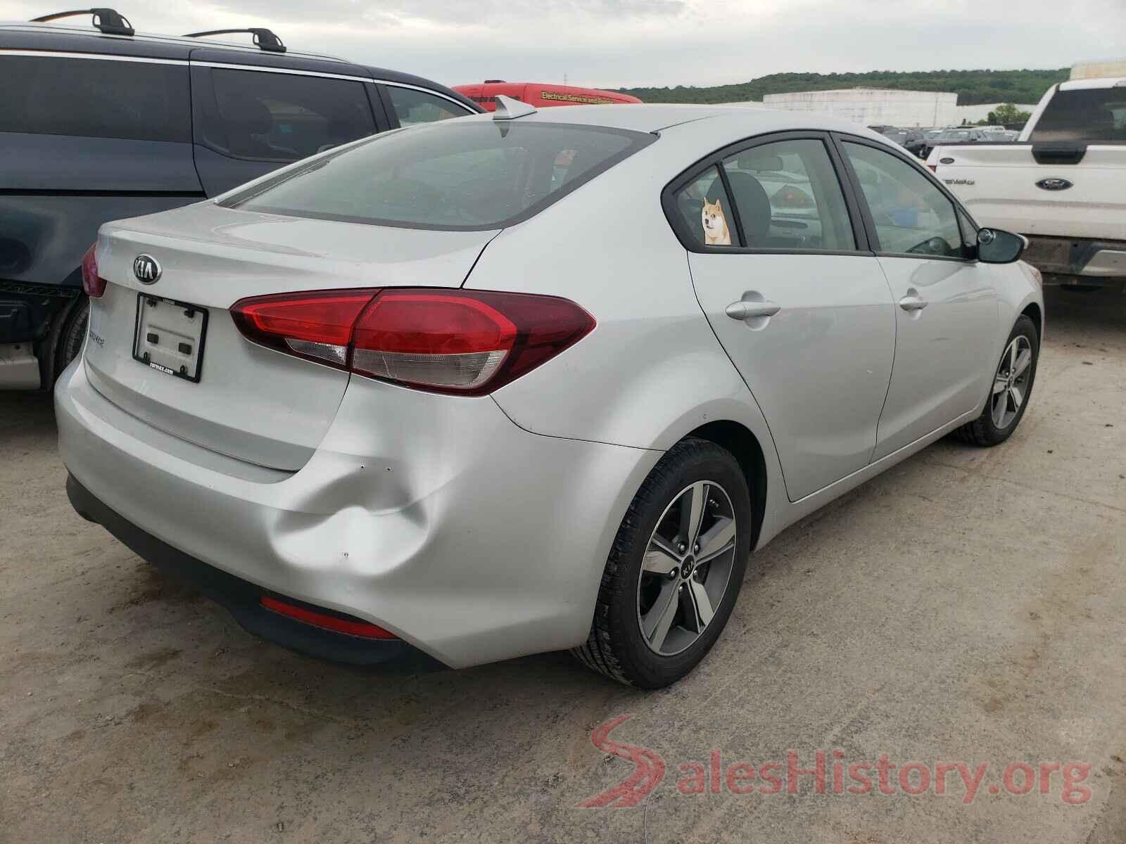 3KPFL4A72JE274197 2018 KIA FORTE