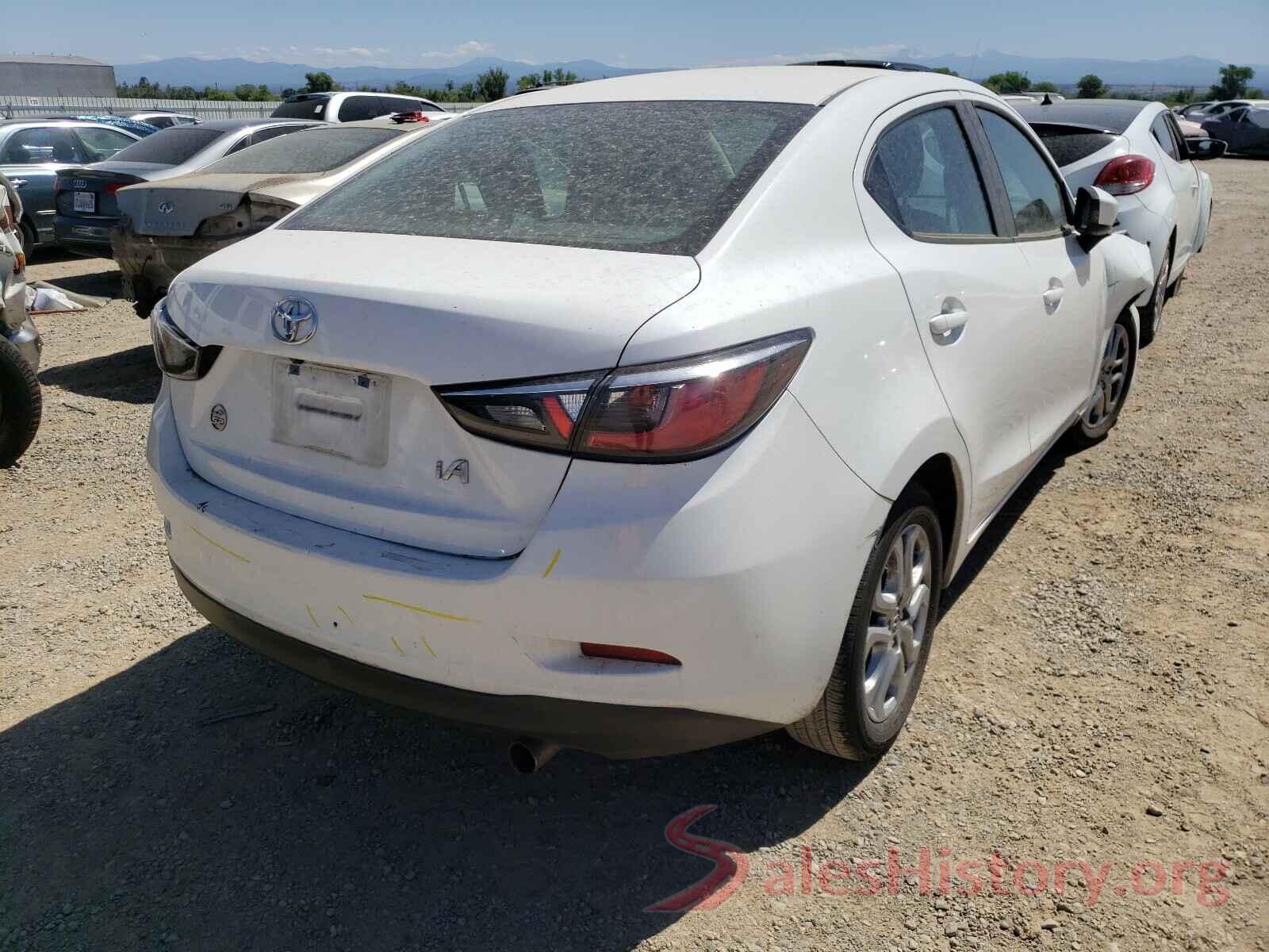 3MYDLBYV3JY317493 2018 TOYOTA YARIS