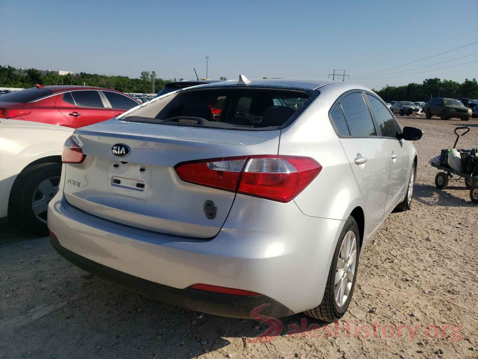 KNAFX4A67G5509240 2016 KIA FORTE