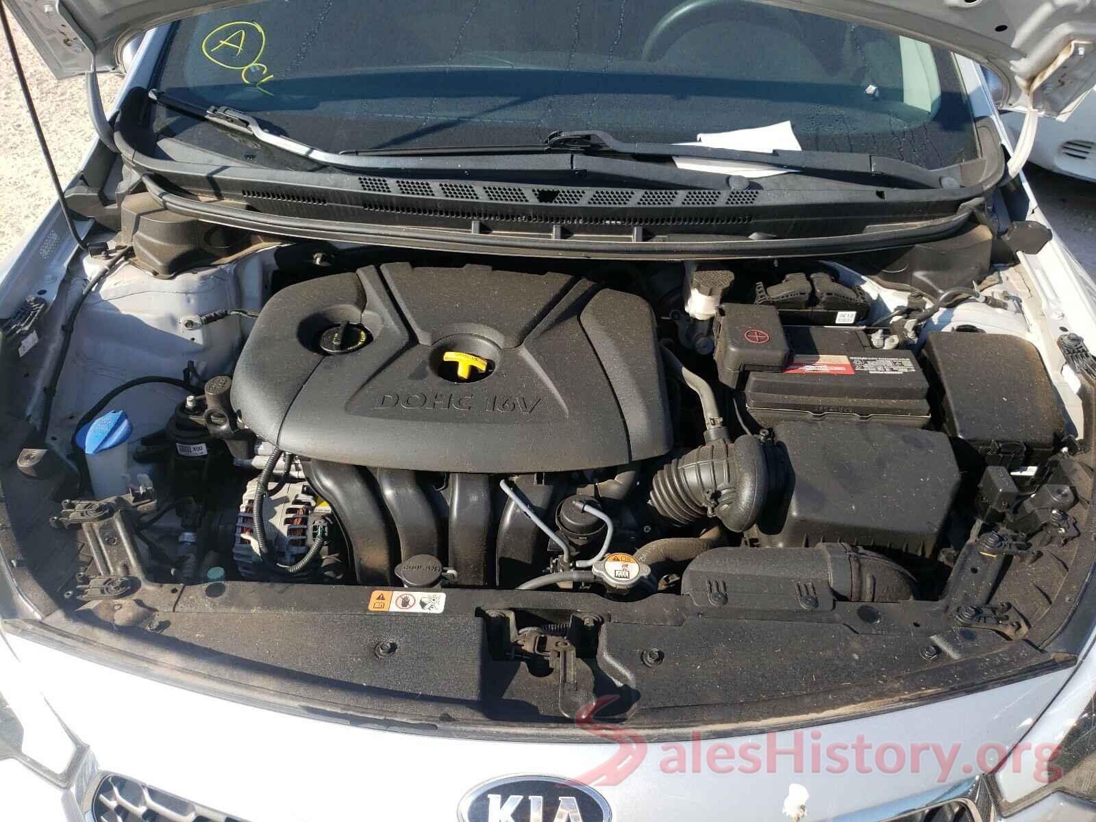 KNAFX4A67G5509240 2016 KIA FORTE