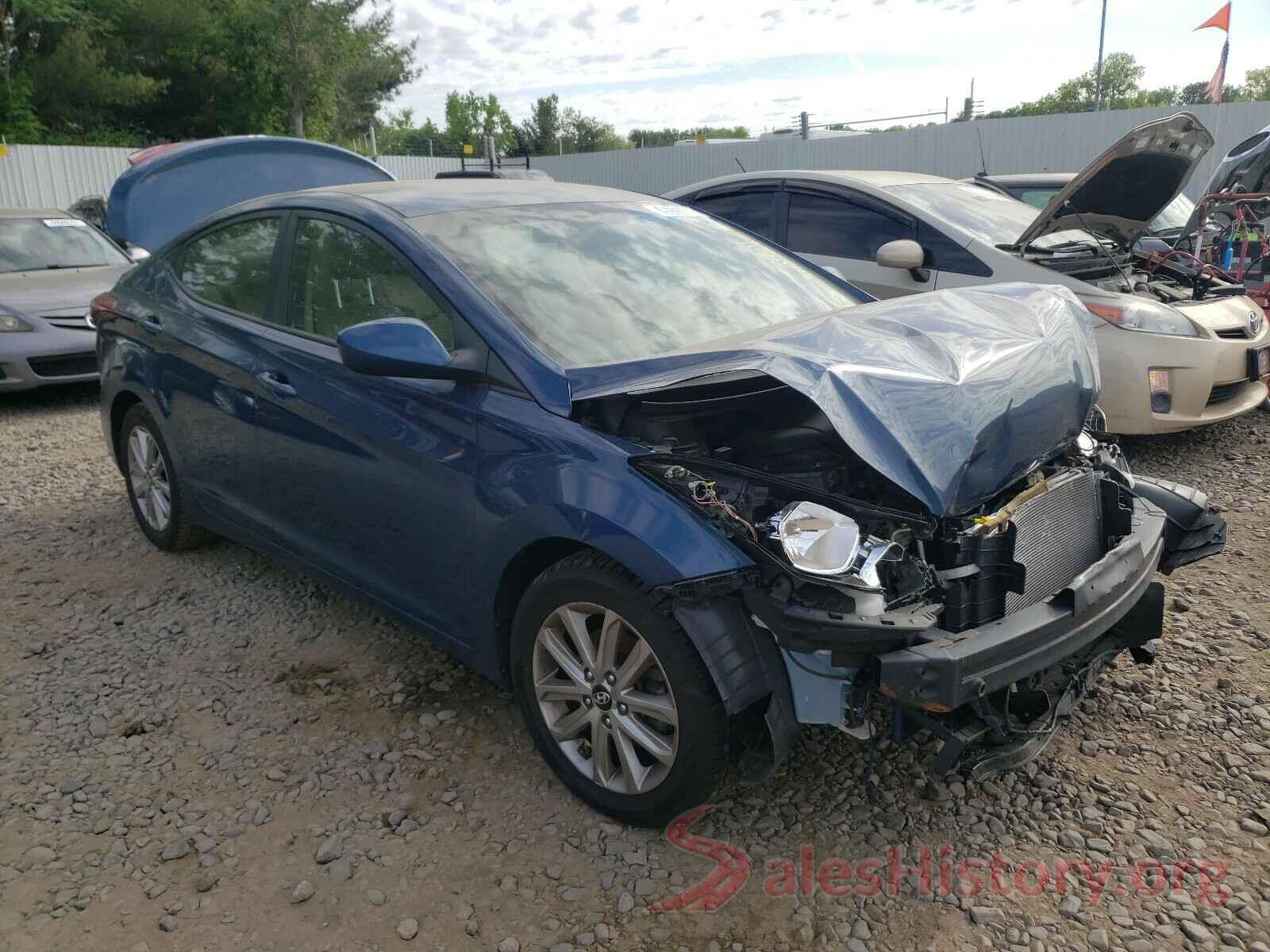 KMHDH4AE2GU587103 2016 HYUNDAI ELANTRA